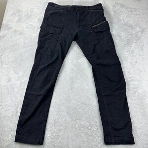 G Star RAW Black Rovic Zip 3D Skinny Pants Men’s Size 34 x 34 US